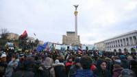 Вчера вечером Евромайдан «минировали» с интервалом в полтора часа
